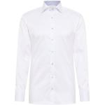 Weiße Langärmelige Eterna 1863 Kentkragen Hemden mit Kent-Kragen 
