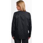Reduzierte Schwarze Elegante Eterna Tunika-Blusen aus Baumwolle für Damen Größe XS 