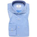 Reduzierte Blaue Eterna Shirts mit Tasche aus Baumwolle für Herren 
