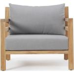Ethimo - Costes Lounge Chair Cushion, Nature Grey - Nature Grey