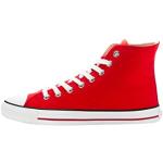 Rote Ethletic Nachhaltige High Top Sneaker & Sneaker Boots in Normalweite aus Canvas für Herren Größe 47 