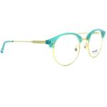Mintgrüne Brillenfassungen aus Kunststoff für Damen 