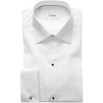 Weiße Elegante ETON Slim Fit Hemden aus Baumwolle für Herren Größe 3 XL 