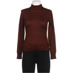 Reduzierte Braune Etro Kaschmir-Pullover aus Wolle für Damen Größe M 