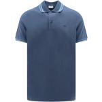 Reduzierte Blaue Bestickte Etro Pegaso Herrenpoloshirts & Herrenpolohemden aus Baumwolle Größe L 