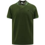 Etro, Pegaso besticktes Poloshirt Green, Herren, Größe: 2XL