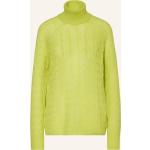 Reduzierte Neongelbe Etro Rollkragen Kaschmir-Pullover aus Wolle für Damen Größe M 