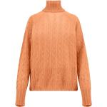 Reduzierte Orange Elegante Etro Rollkragen Kaschmir-Pullover aus Wolle für Damen Größe M 