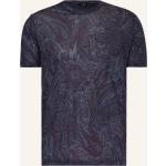 Hellblaue Etro T-Shirts aus Lyocell für Herren Übergrößen 