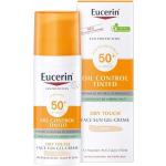Eucerin Sun Creme After Sun Produkte 50 ml LSF 50 für  unreine Haut für das Gesicht 