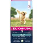12 kg Eukanuba Adult Trockenfutter für Hunde mit Lamm 
