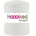 Weiße Hoooked Zpagetti Textilgarne 