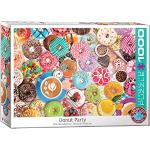 Reduzierte 1000 Teile Eurographics Puzzles mit Donut-Motiv 