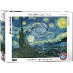 Reduzierte 1000 Teile Eurographics Van Gogh Puzzles 