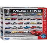 Reduzierte Eurographics Ford Mustang Puzzles mit Weihnachts-Motiv 