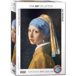 EUROGRAPHICS Puzzle »Das Mädchen mit dem Perlenohrring von Jan Vermeer«, 1000 Puzzleteile, bunt