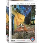 EUROGRAPHICS Puzzle »Cafeterrasse am Abend von Vincent van Gogh«, 1000 Puzzleteile, bunt