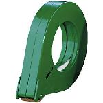 Grüne Handabroller aus Metall 1-teilig 