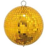 Goldene Eurolite Runde Runde Lampenschirme aus Kristall 