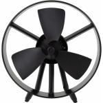 Eurom Safe-blade fan black Bodenventilator, 18W, mit weichen Gummiblättern, schwarz (385038)