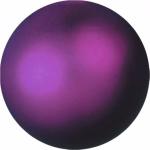 Violetter Europalms Weihnachtsbaumschmuck aus Kunststoff 48-teilig 