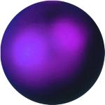 Violette Dekokugeln aus Kunststoff 48-teilig 