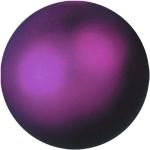 Violette Dekokugeln aus Kunststoff 48-teilig 