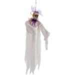 Weiße Europalms Halloween Dekofiguren aus Kunststoff 