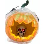Halloween Kürbisse mit Halloween-Motiv aus Kunststoff 