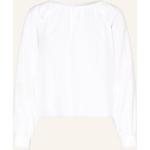 Weiße Blusenshirts & Schlusen mit Knopf aus Baumwolle für Damen Größe S für den für den Sommer 