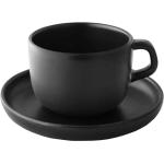Schwarze Minimalistische Eva Solo Nordic Kitchen Teetassen 200 ml aus Keramik 