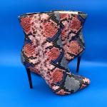 Bunte Even&Odd High Heel Stiefeletten & High Heel Boots aus Kunstleder für Damen Größe 39 