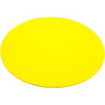 Gelbe Runde Runde Teppiche 200 cm 