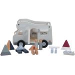 EverEarth Camping Van mit Spielfiguren aus Holz, 24-teilig Maße ca. 24,5 x 16,5 x 14,5 cm