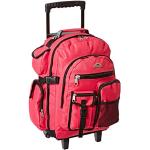 Rosa Everest Rucksack-Trolleys mit Reißverschluss mit Außentaschen für Herren 