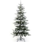 Weiße 180 cm Evergreen Künstliche Weihnachtsbäume aus Kunststoff mit Schnee 
