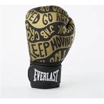 Everlast Unisex – Erwachsene Boxhandschuhe Spark Glove Trainingshandschuh, Schwarz/Gold 10oz