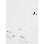 Weiße Nike Jordan Herrensocken & Herrenstrümpfe aus Polyester Größe 39 3-teilig 