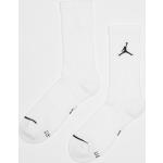 Weiße Nike Jordan Herrensocken & Herrenstrümpfe aus Polyester Größe L 3-teilig 