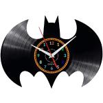 Schwarze Batman Schallplattenuhren 
