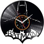 Schwarze Batman Schallplattenuhren 