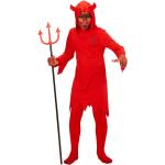 Reduzierte Rote Widmann Teufel-Kostüme für Damen Größe XXL 