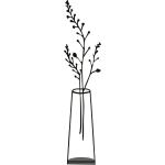 Schwarze 50 cm Pflanzkübel & Blumentöpfe 50 cm aus Metall Indoor 