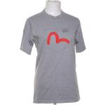 Evisu - T-shirt - Größe: L - Grau