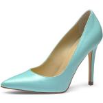 Grüne Lack-Optik Evita Shoes ALINA Spitze Pfennigabsatz High Heels & Stiletto-Pumps ohne Verschluss aus Leder für Damen Größe 36 mit Absatzhöhe über 9cm 