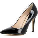 Reduzierte Schwarze Lack-Optik Evita Shoes ALINA Spitze Pfennigabsatz High Heels & Stiletto-Pumps mit Ländermotiv ohne Verschluss aus Leder für Damen Größe 40 mit Absatzhöhe über 9cm 