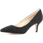 Reduzierte Schwarze Evita Shoes GIULIA Damenschuhe mit Ländermotiv ohne Verschluss aus Leder Größe 36 mit Absatzhöhe 5cm bis 7cm 