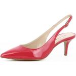Reduzierte Rote Lack-Optik Evita Shoes GIULIA Spitze Slingback Pumps mit Riemchen aus Leder für Damen Größe 39 mit Absatzhöhe 5cm bis 7cm 