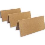 Braune Tischkarten & Platzkarten aus Papier 