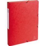 Rote Exacompta Dokumentenboxen DIN A4 aus Papier 
